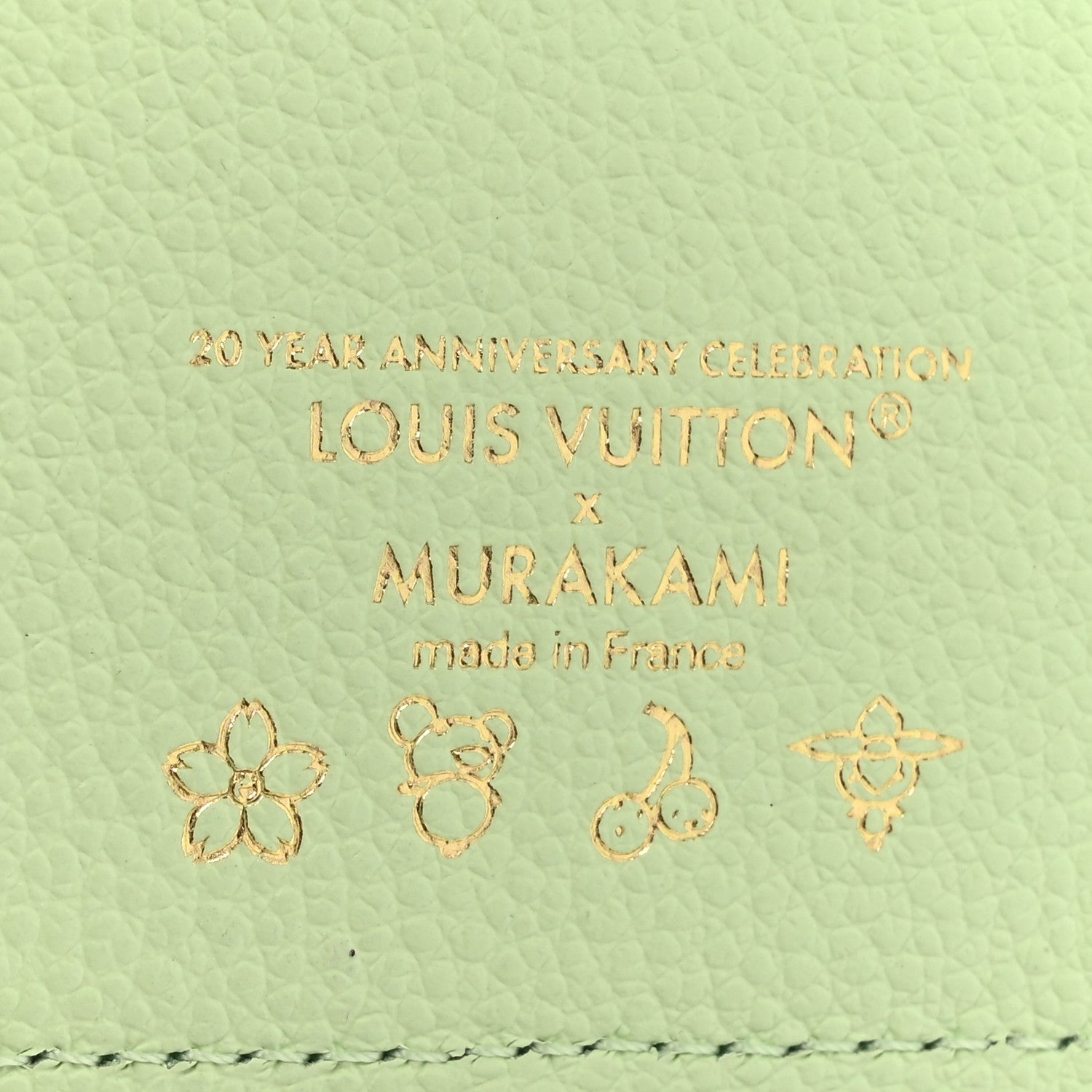 Louis Vuitton X TM Empreinte Monogram Lisa Wallet Green Tea 8 of 9