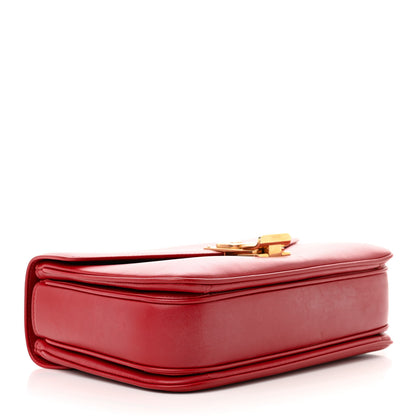 Celine Shiny Calfskin Medium C Bag Red 4 of 16