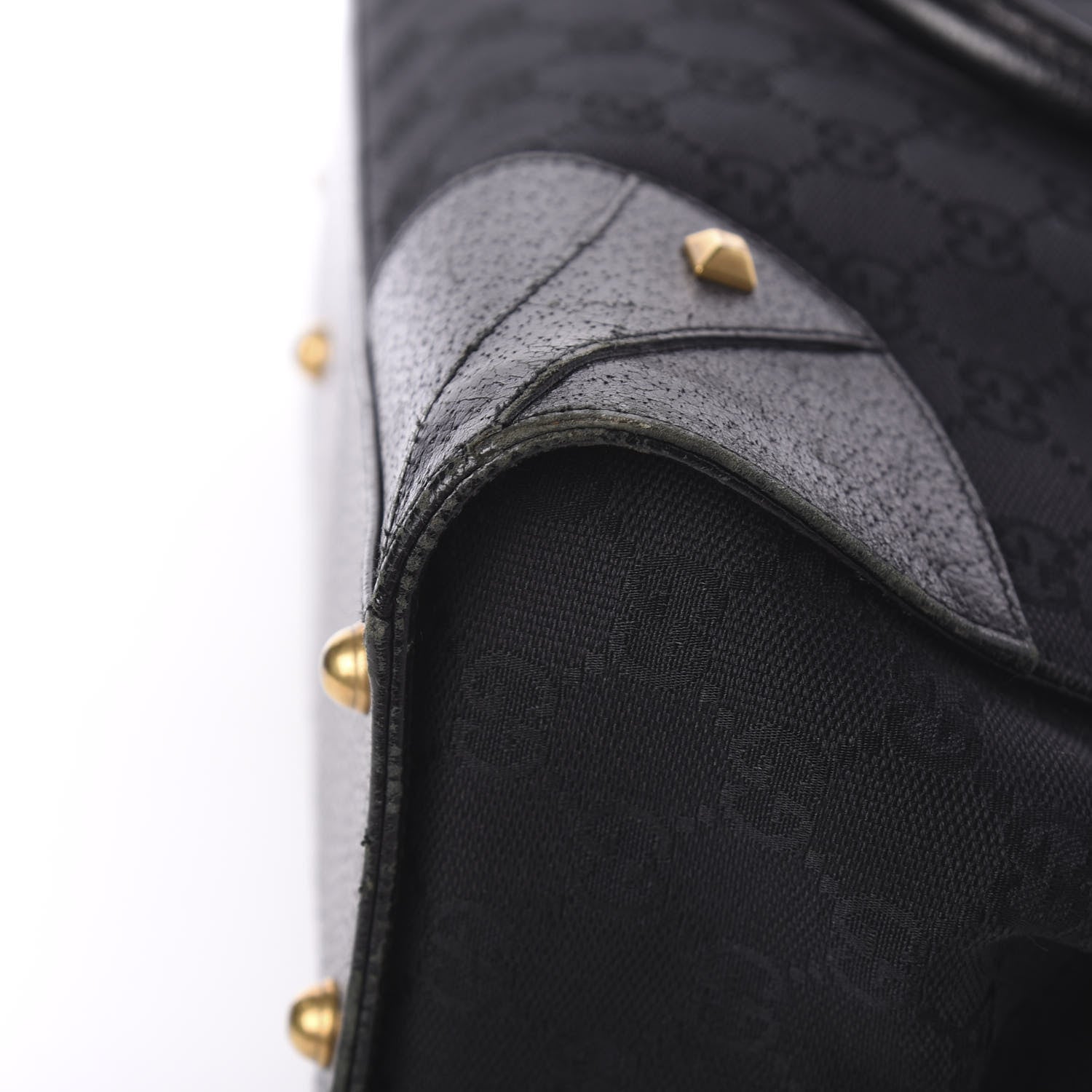 Gucci Monogram Medium Tote Black 13 of 14