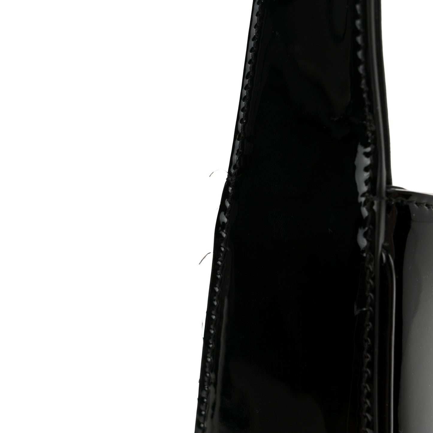 Patent Calfskin Le 5 A 7 Hobo Black