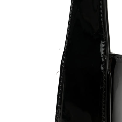 Saint Laurent Patent Calfskin Le 5 A 7 Hobo Black 14 of 15