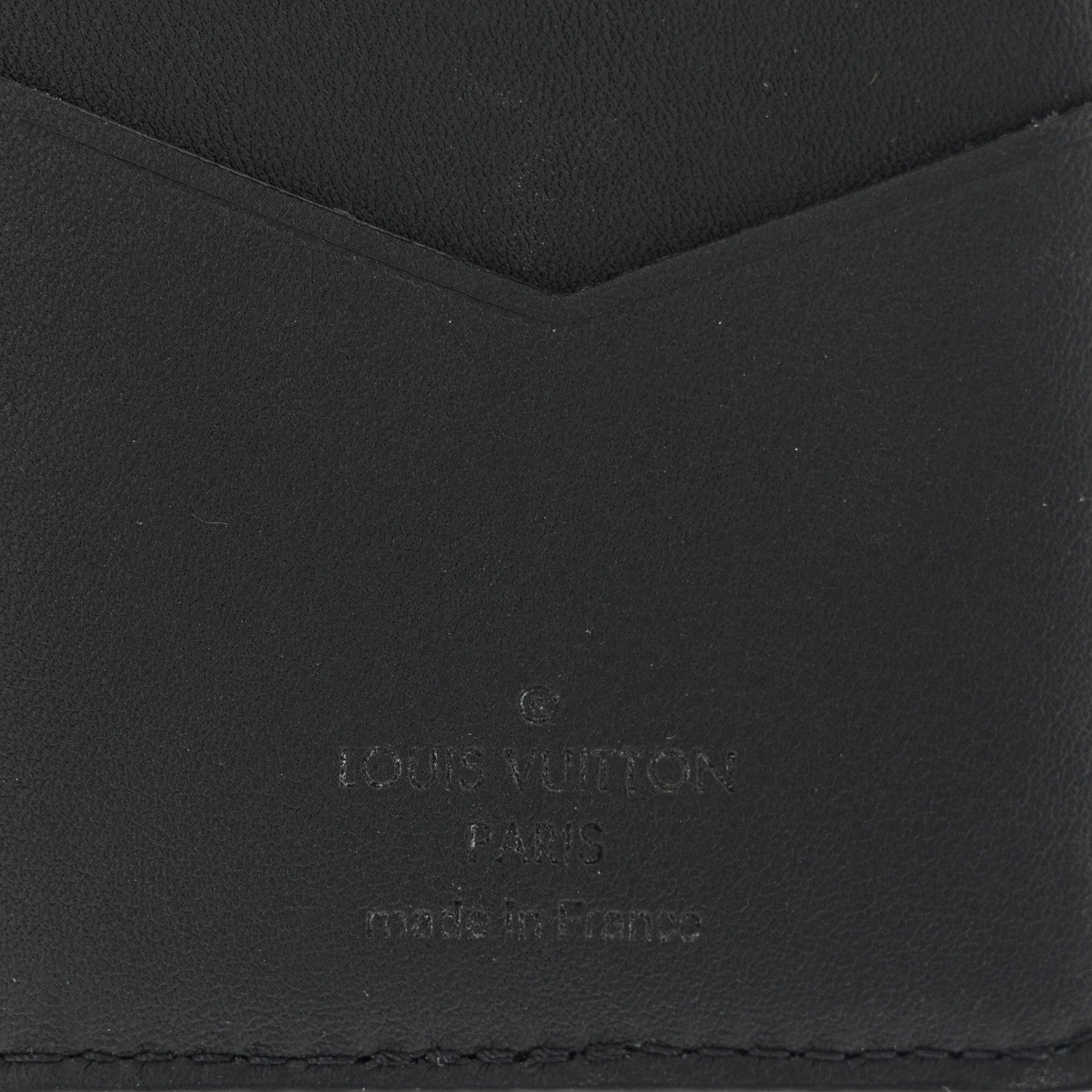 Louis Vuitton Taurillon Monogram Pocket Organizer Black 6 of 6
