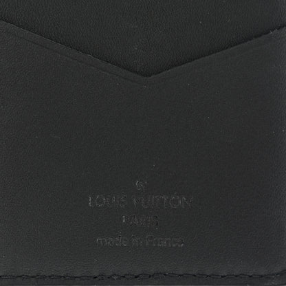 Louis Vuitton Taurillon Monogram Pocket Organizer Black 6 of 6