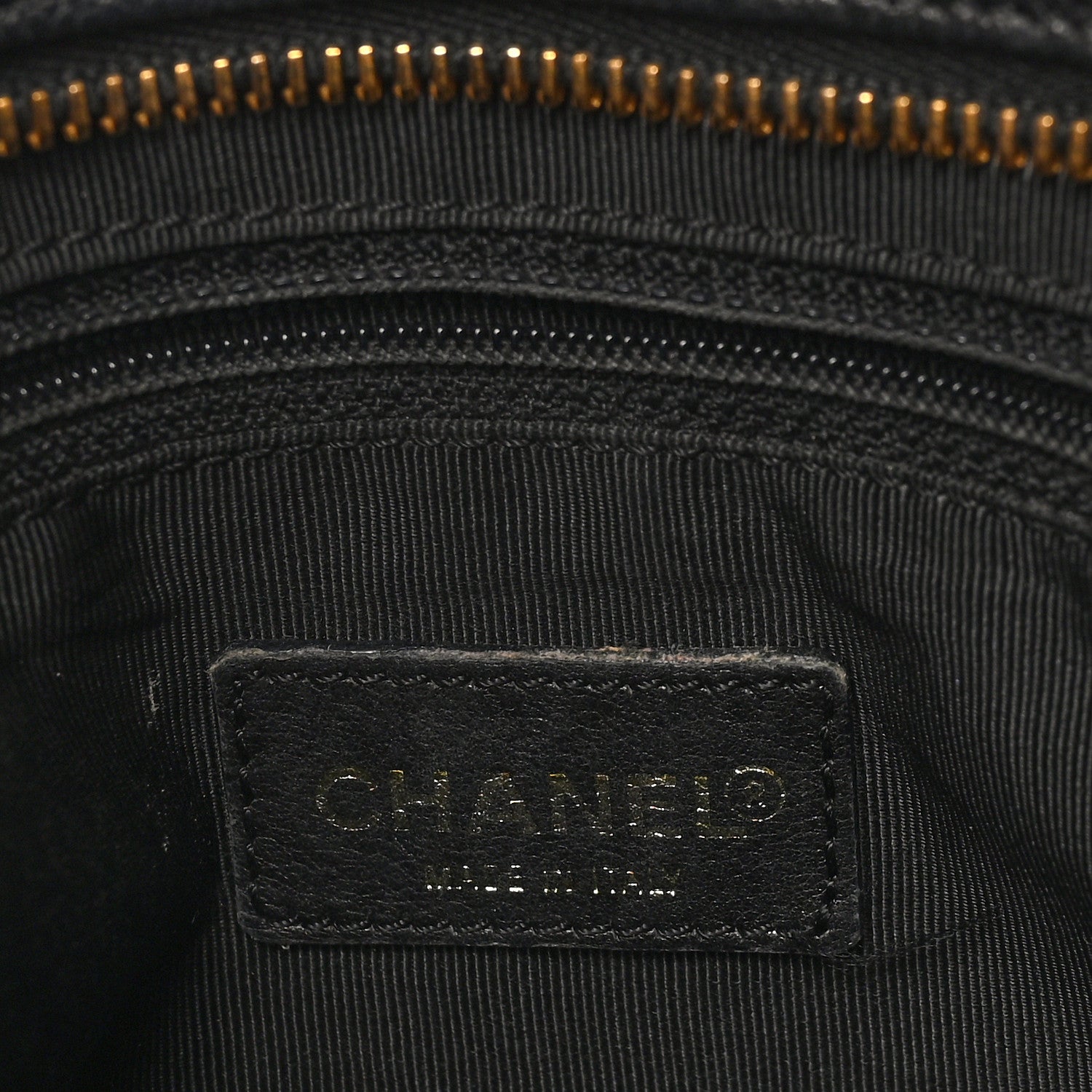 Chanel Caviar Diamond Embossed Shoulder Bag  Black 6 of 11