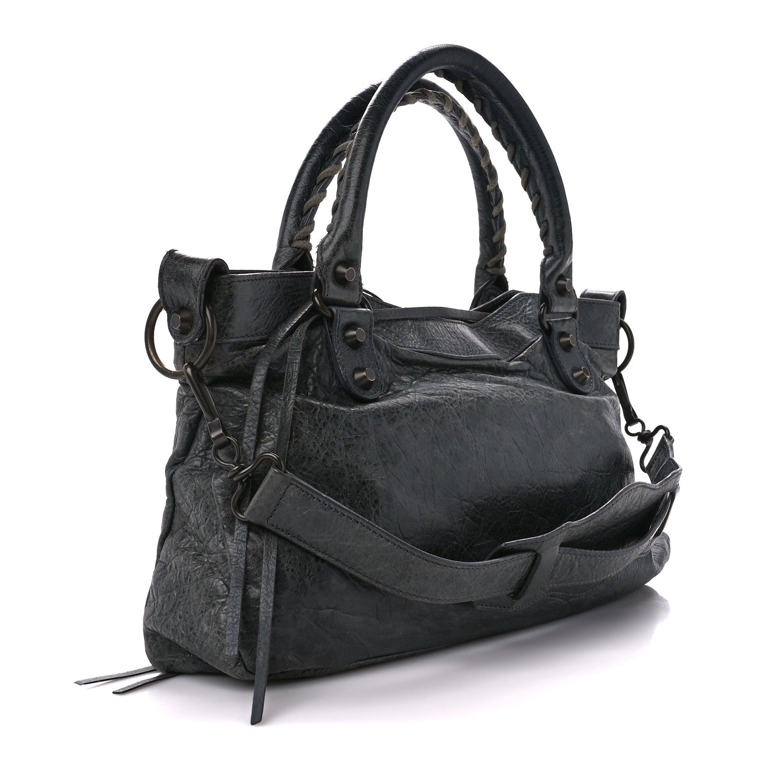Balenciaga Agneau Classic Hardware First Anthracite 4 of 12