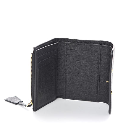 Louis Vuitton Empreinte Pont-Neuf Compact Wallet Black 5 of 6