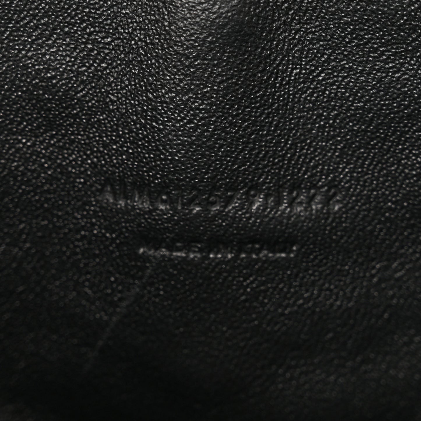 Grain De Poudre Matelasse Monogram Mini Lou Camera Bag Black