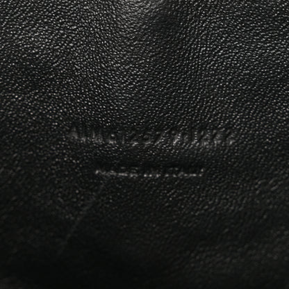 Saint Laurent Grain De Poudre Matelasse Monogram Mini Lou Camera Bag Black 7 of 11