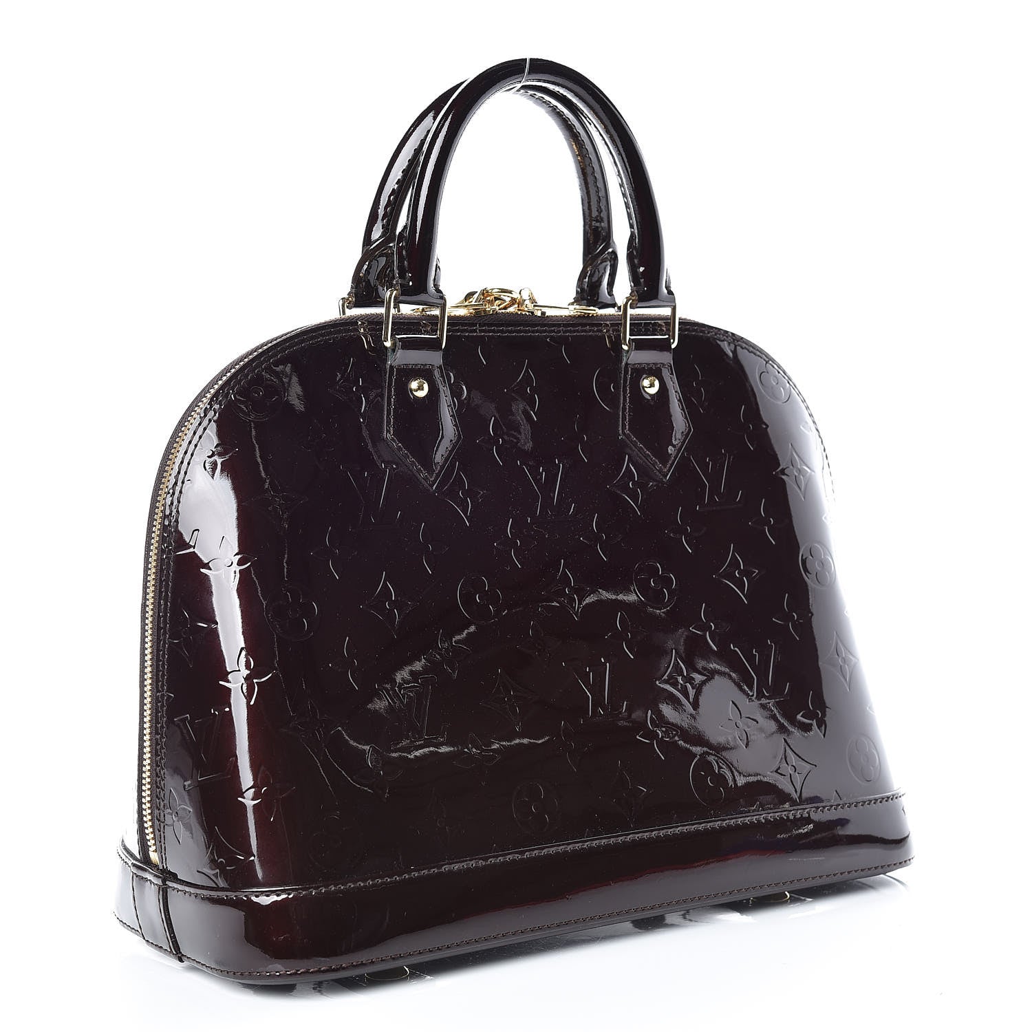 Louis Vuitton Vernis Alma PM Amarante 3 of 9