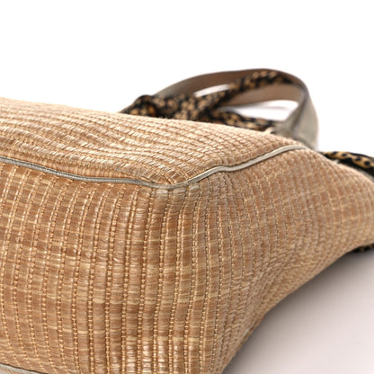 Gucci Natural Straw Large Positano Tote 12 of 19