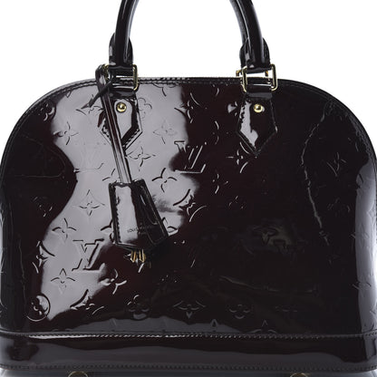Louis Vuitton Vernis Alma PM Amarante 9 of 12