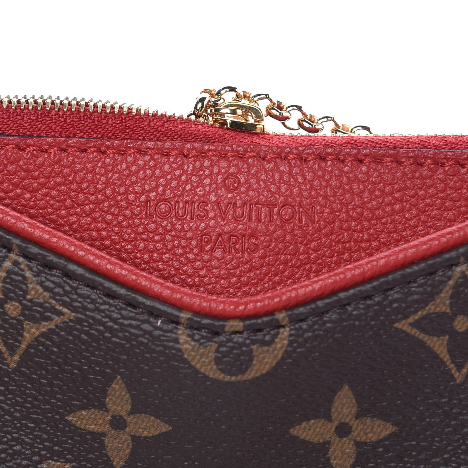 Louis Vuitton Monogram Pallas Clutch Cherry 6 of 10