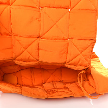 Bottega Veneta Nylon Intrecciato Padded Tech Cassette Bag Orange 6 of 11