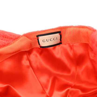 Gucci Mohair GG Lauren Baseball Hat L Orange 8 of 9