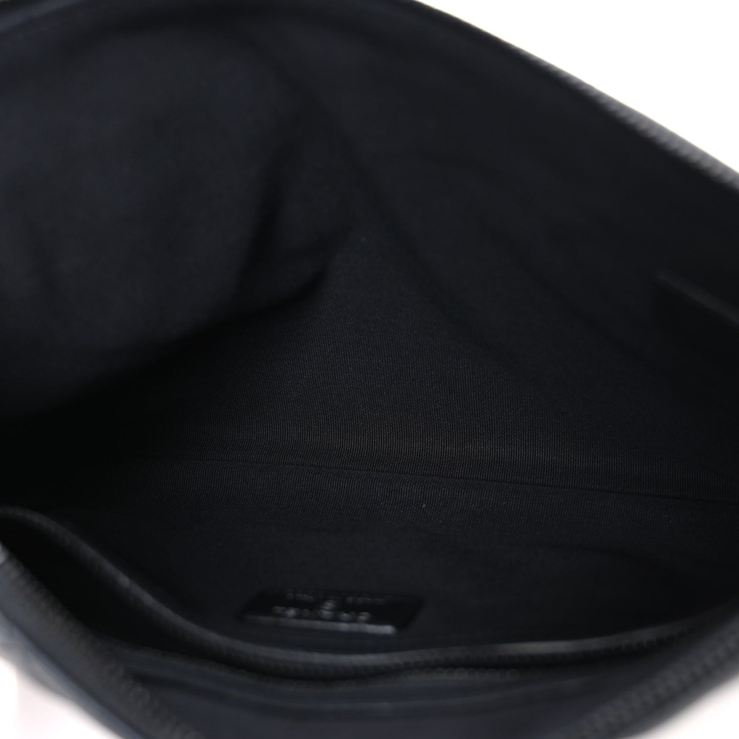 Pearly Lambskin Quilted Medium Cosmetic Case So Black