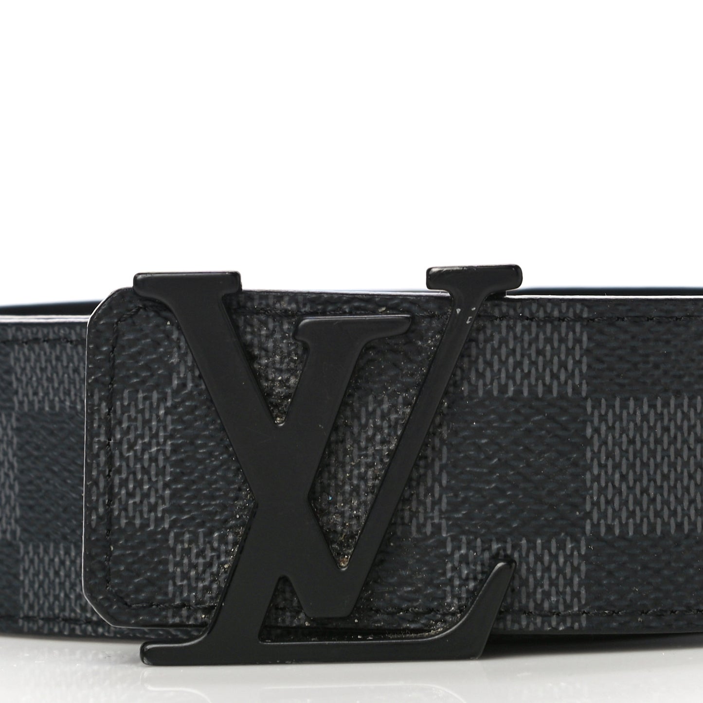 Damier Graphite 40mm LV Initiales Belt 100 40