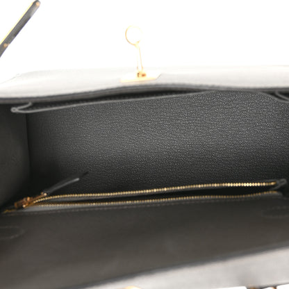 Hermes Epsom Kelly Sellier 25 Etain 5 of 11