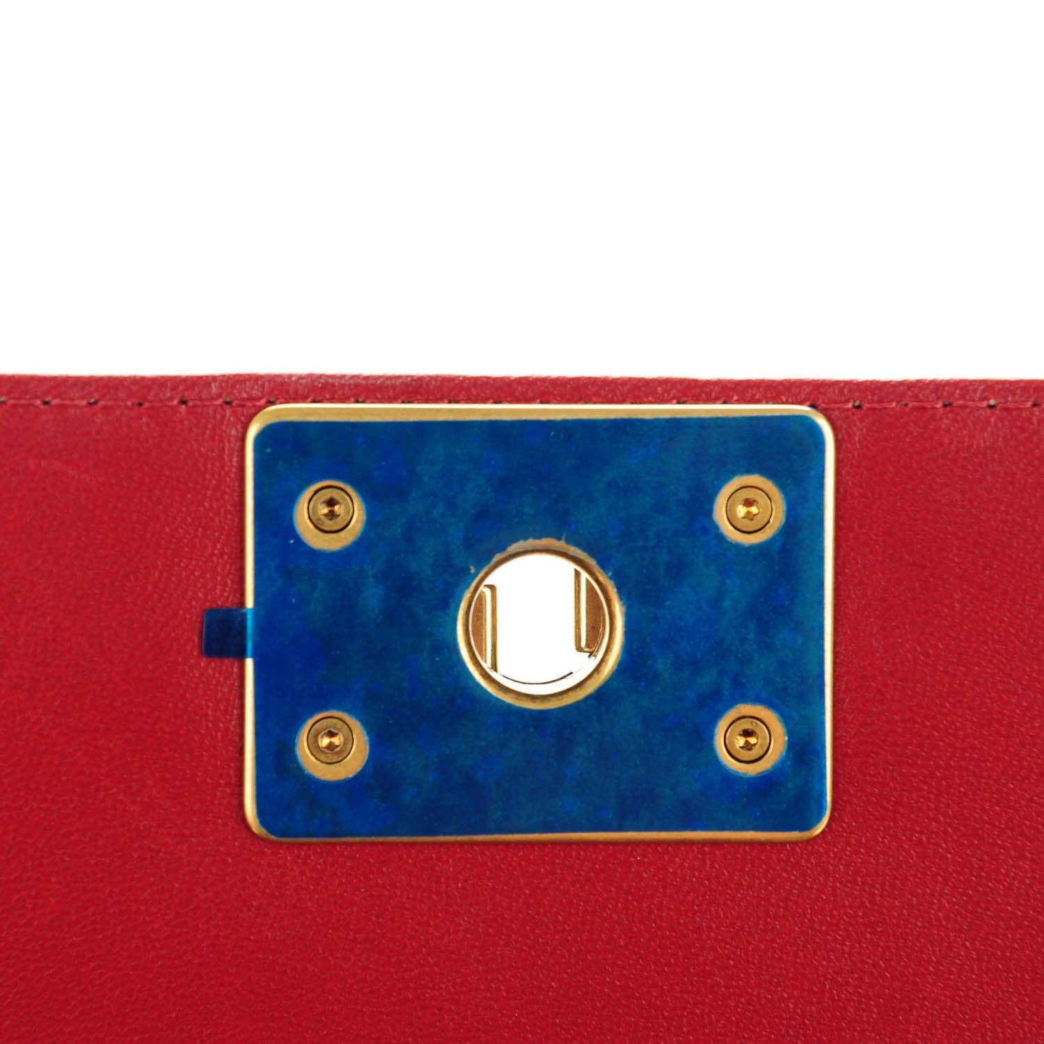 Chanel Lambskin Quilted Medium Boy Flap Red 14 of 15
