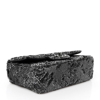 Chanel Sequin Mini Rectangular Single Flap Black 5 of 12