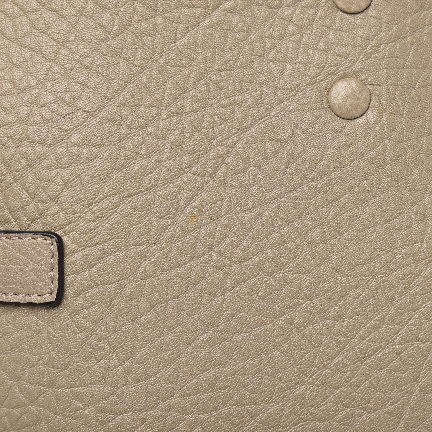 Chloe Grained Calfskin Large Charlotte Tote Motty Grey White 9 of 9