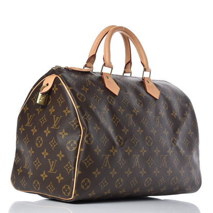 Louis Vuitton Monogram Speedy 35 3 of 10