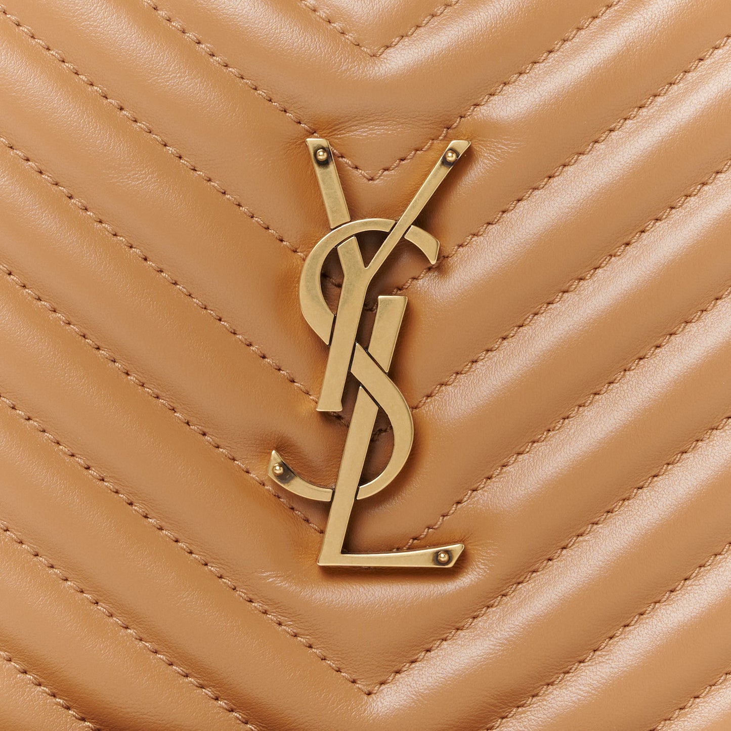 Calfskin Matelasse Monogram Lou Camera Bag Cinnamon