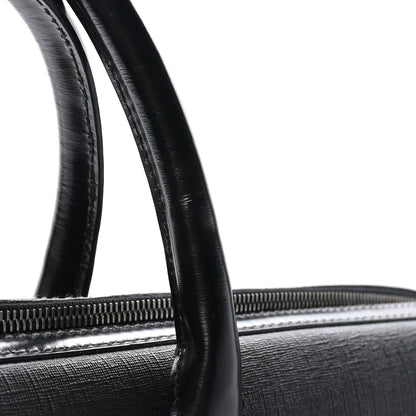 Gucci Coated Canvas Interlocking G Large Garment Hard Case Travel Bag Black 20 of 28