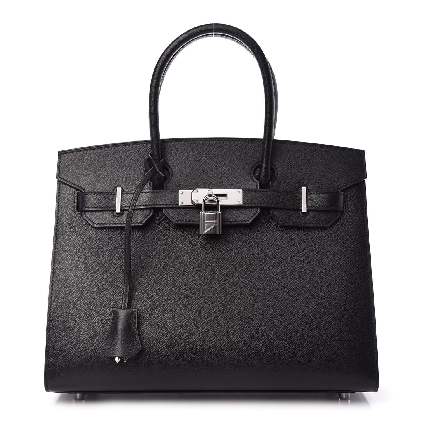 Madame Calfskin Birkin Sellier 30 Black