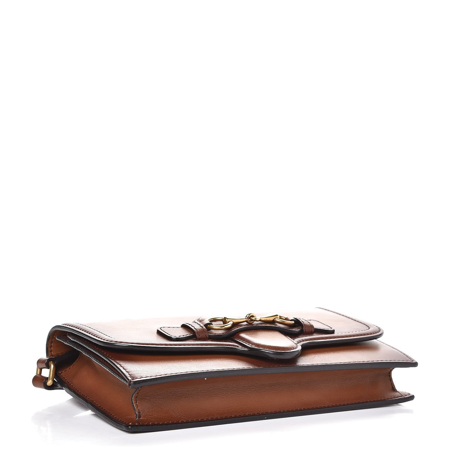Calfskin Lady Web Convertible Wallet Cuir