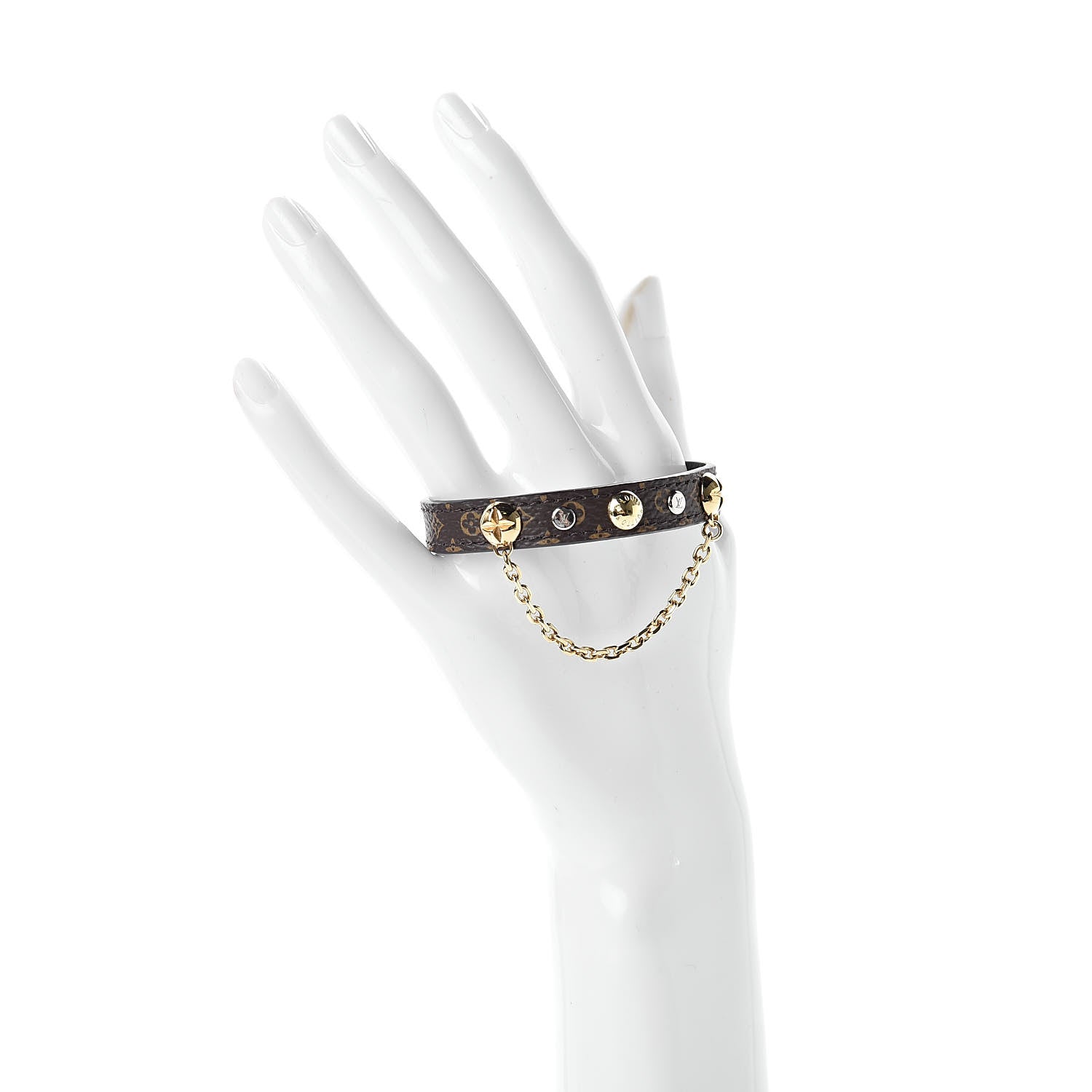 Louis Vuitton Monogram Harajuku Chain Bracelet 17 2 of 7