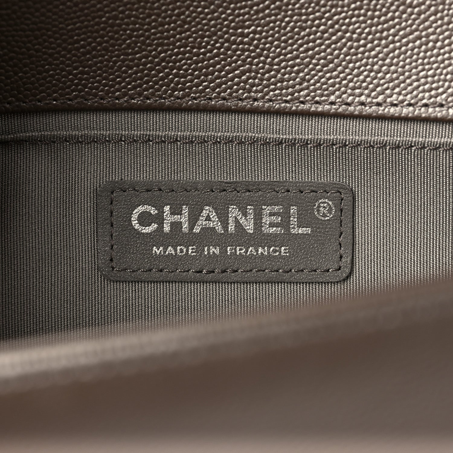 Chanel Metallic Caviar Quilted Medium Boy Flap Copper 5 of 8