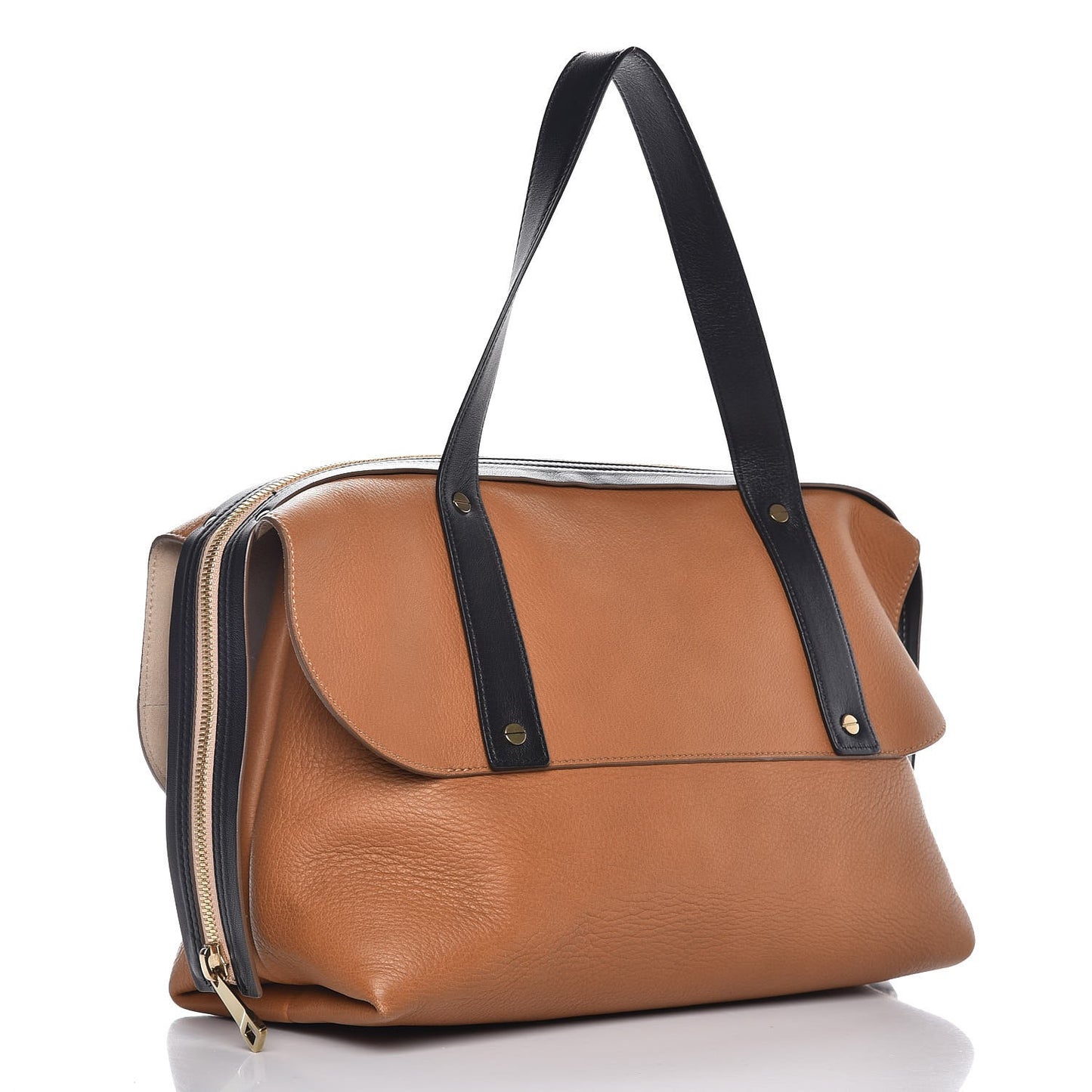 Deerskin Medium Dalston Shoulder Bag Brown