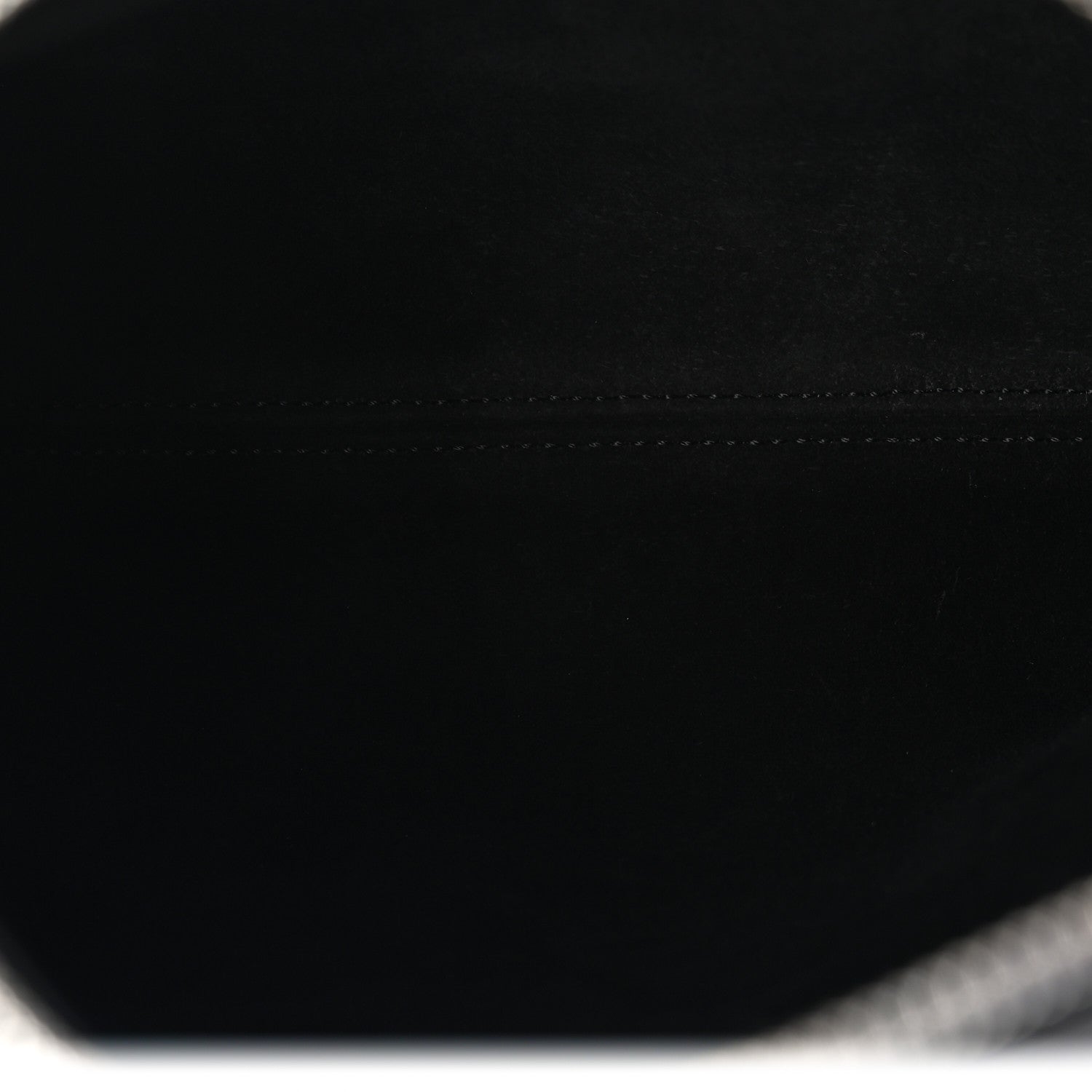 Celine Triomphe Canvas Calfskin Harry Crossbody Bag Black 5 of 12