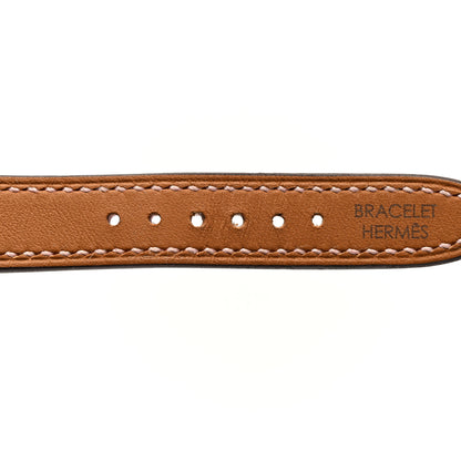 Hermes Swift Heure H Hour Watch Strap Rose Sakura 6 of 7