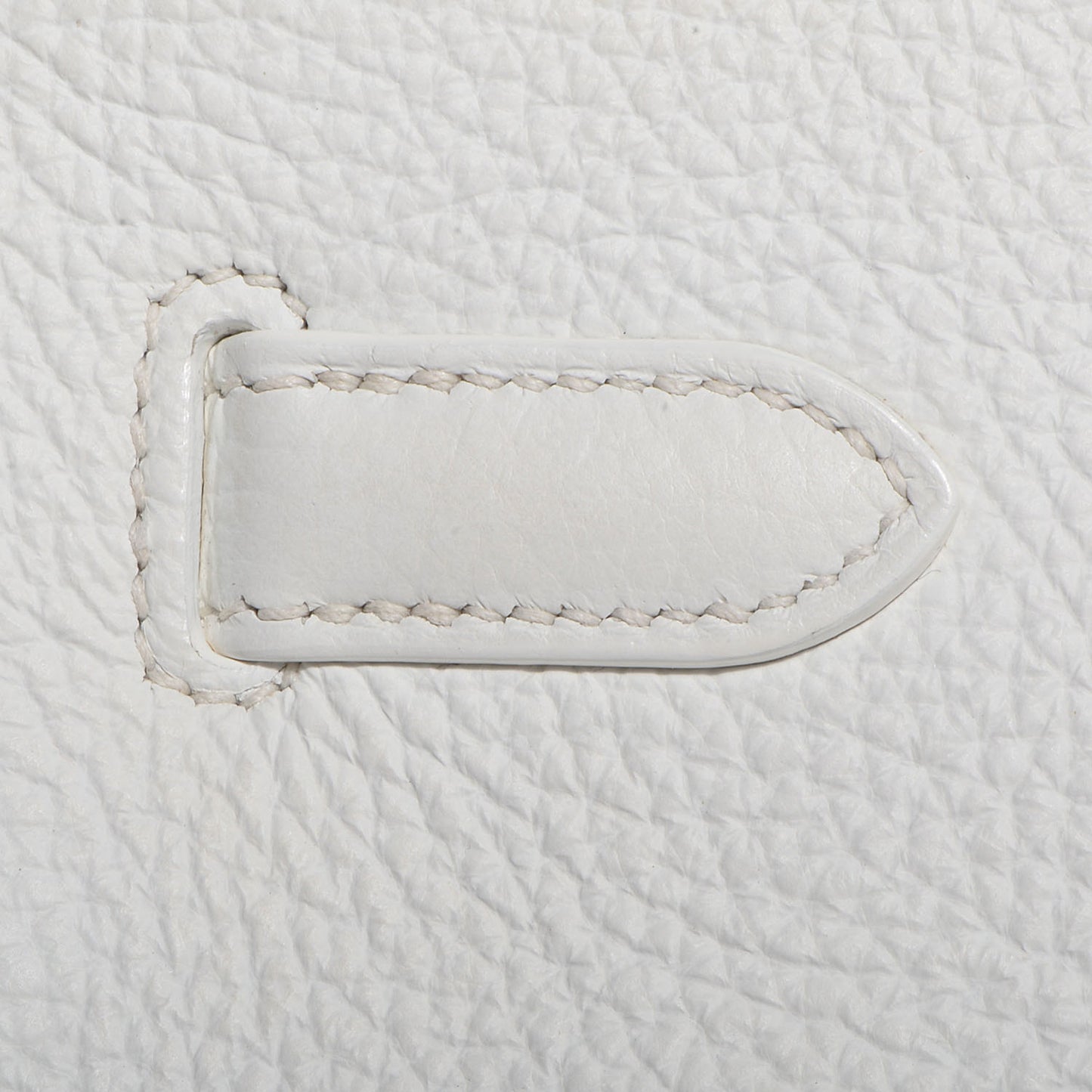 Taurillon Clemence Birkin 35 White
