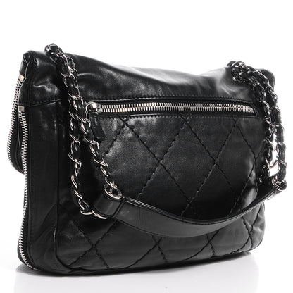Chanel Calfskin Expandable Flap Black 3 of 7