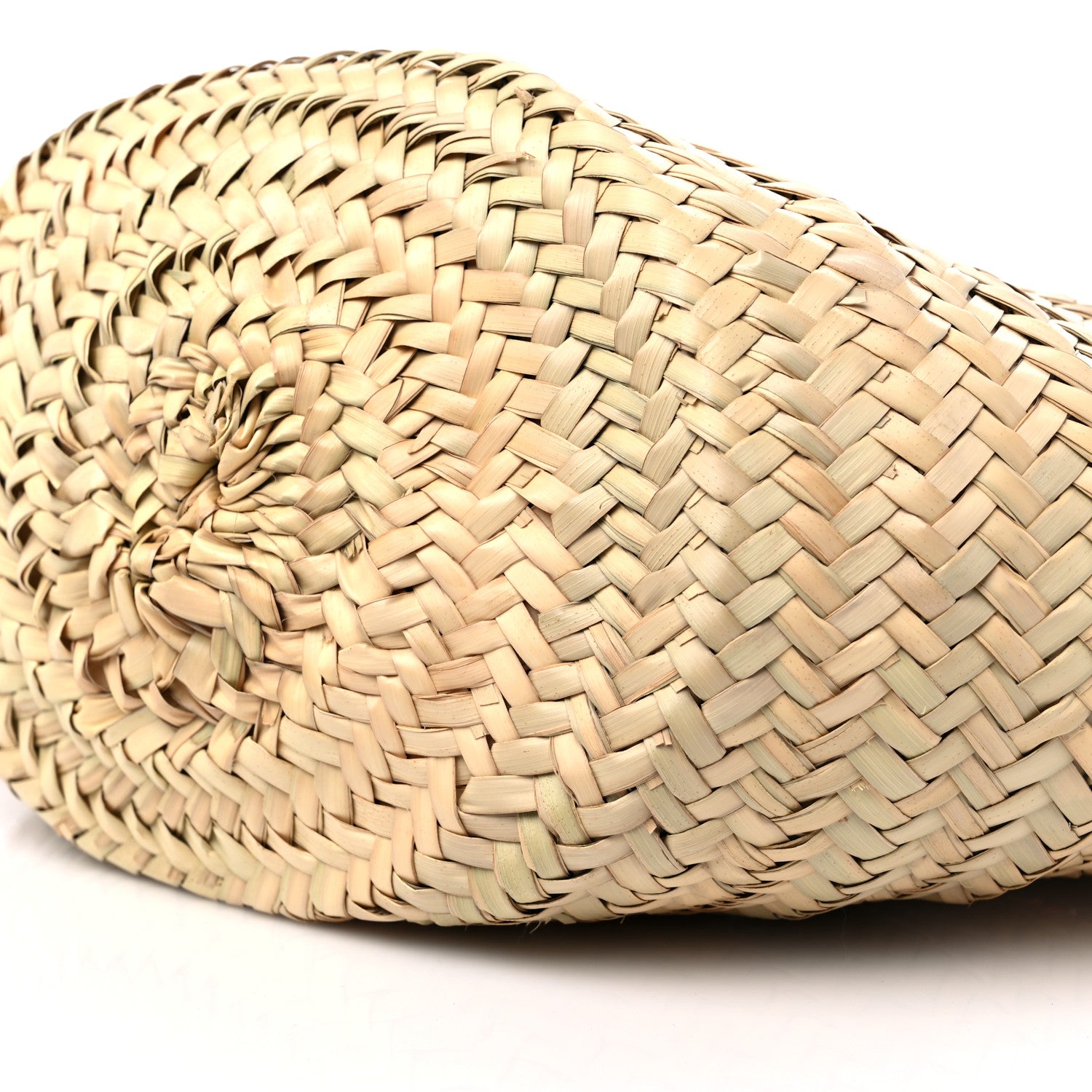 Christian Louboutin Woven Straw Loubishore Tote Sunrise 9 of 10