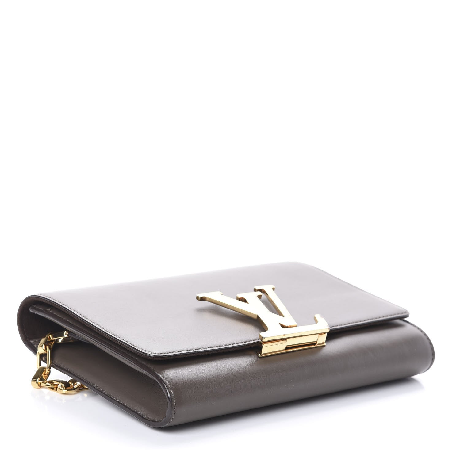 Louis Vuitton Calfskin Chain Louise Granit 4 of 8