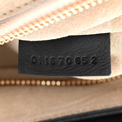 Chloe Suede Calfskin Medium Faye Shoulder Bag Black 8 of 11