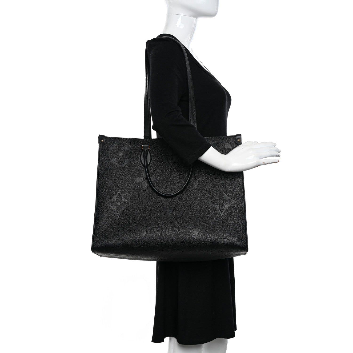 Louis Vuitton Empreinte Monogram Giant Onthego GM Black 2 of 12