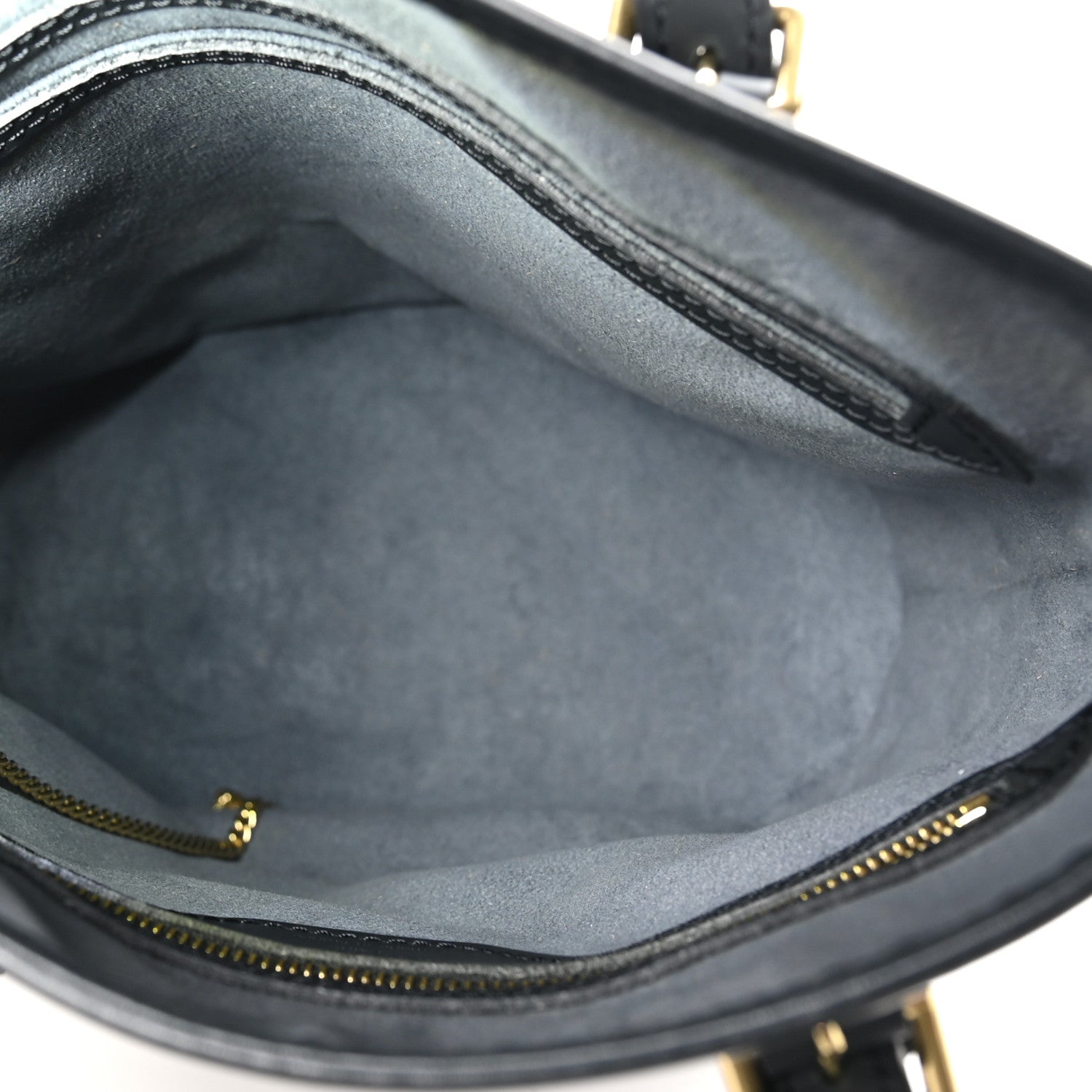 Louis Vuitton Epi Petit Bucket 23 Black 5 of 10