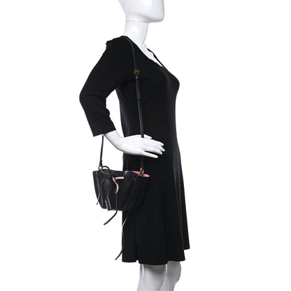 Valentino Garavani Vitello Ayers VLogo Bucket Bag Black 2 of 8
