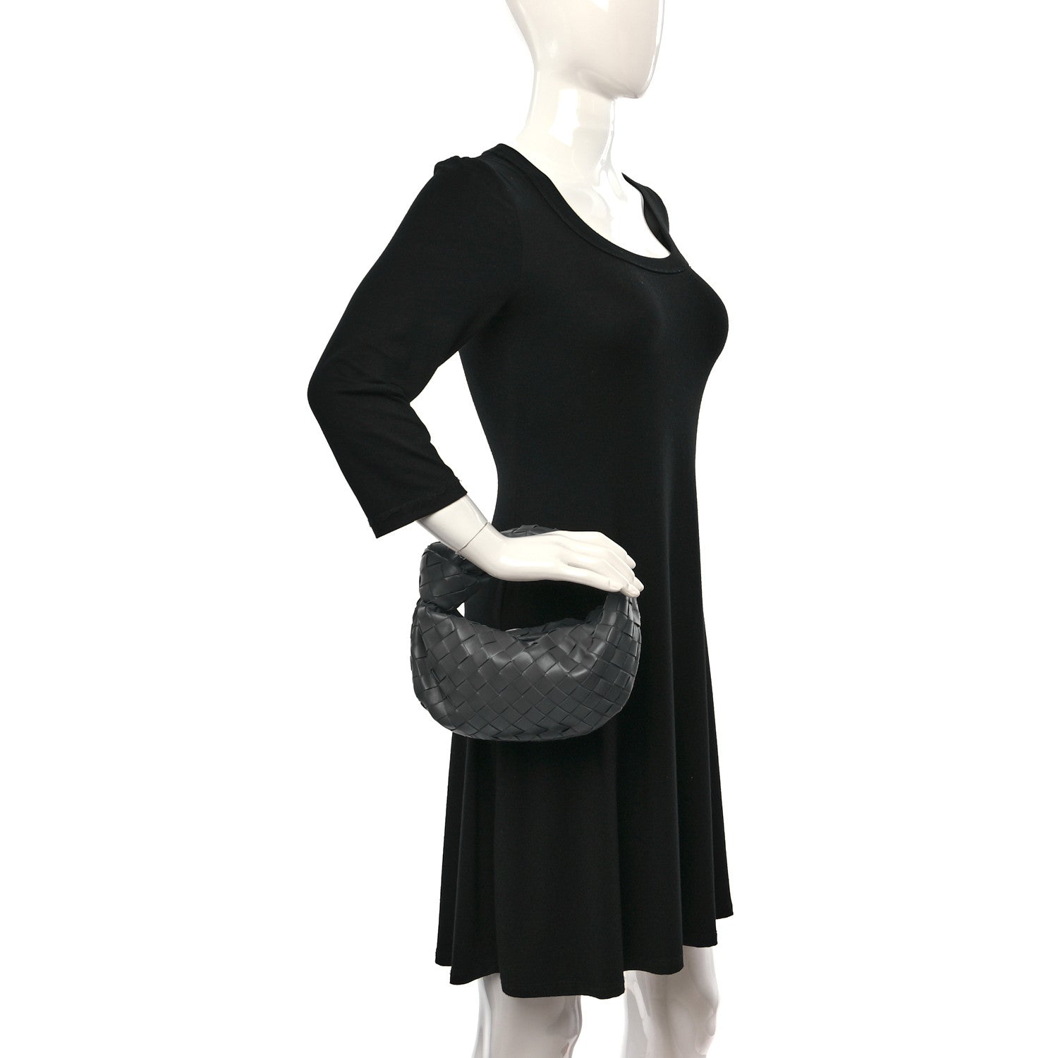 Bottega Veneta Nappa Intrecciato Mini Jodie Krim 2 of 8