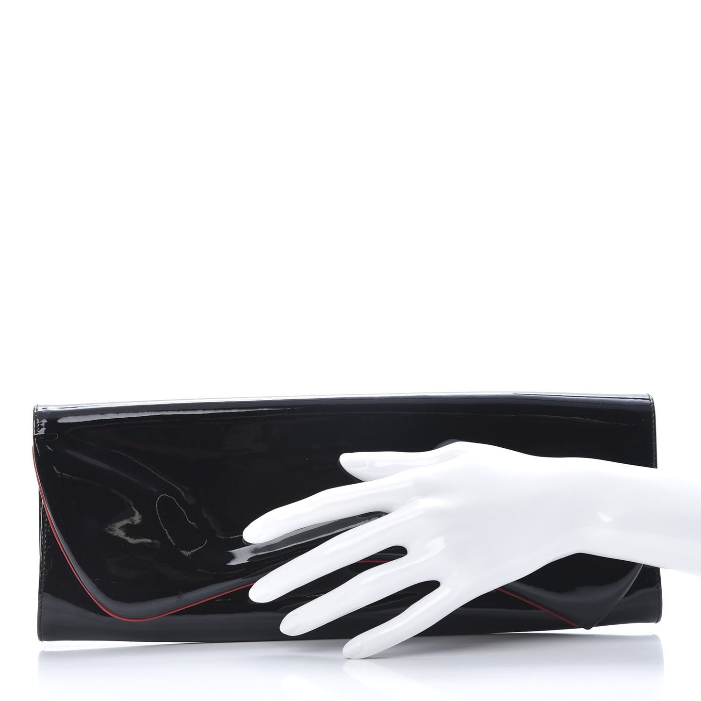 Patent Pigalle Clutch Black