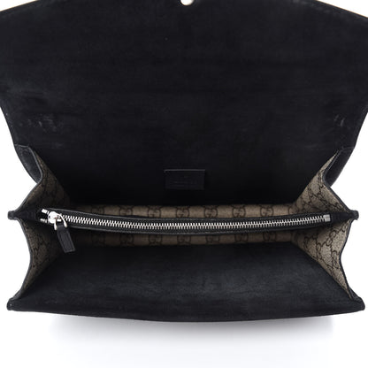 Gucci GG Supreme Monogram Crystal Small Dionysus Shoulder Bag Black 5 of 11