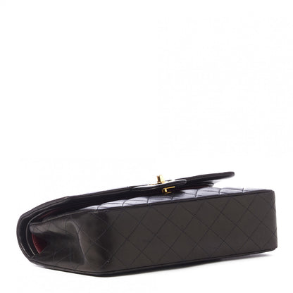 Chanel Lambskin Quilted Medium Double Flap Brown 3 of 10