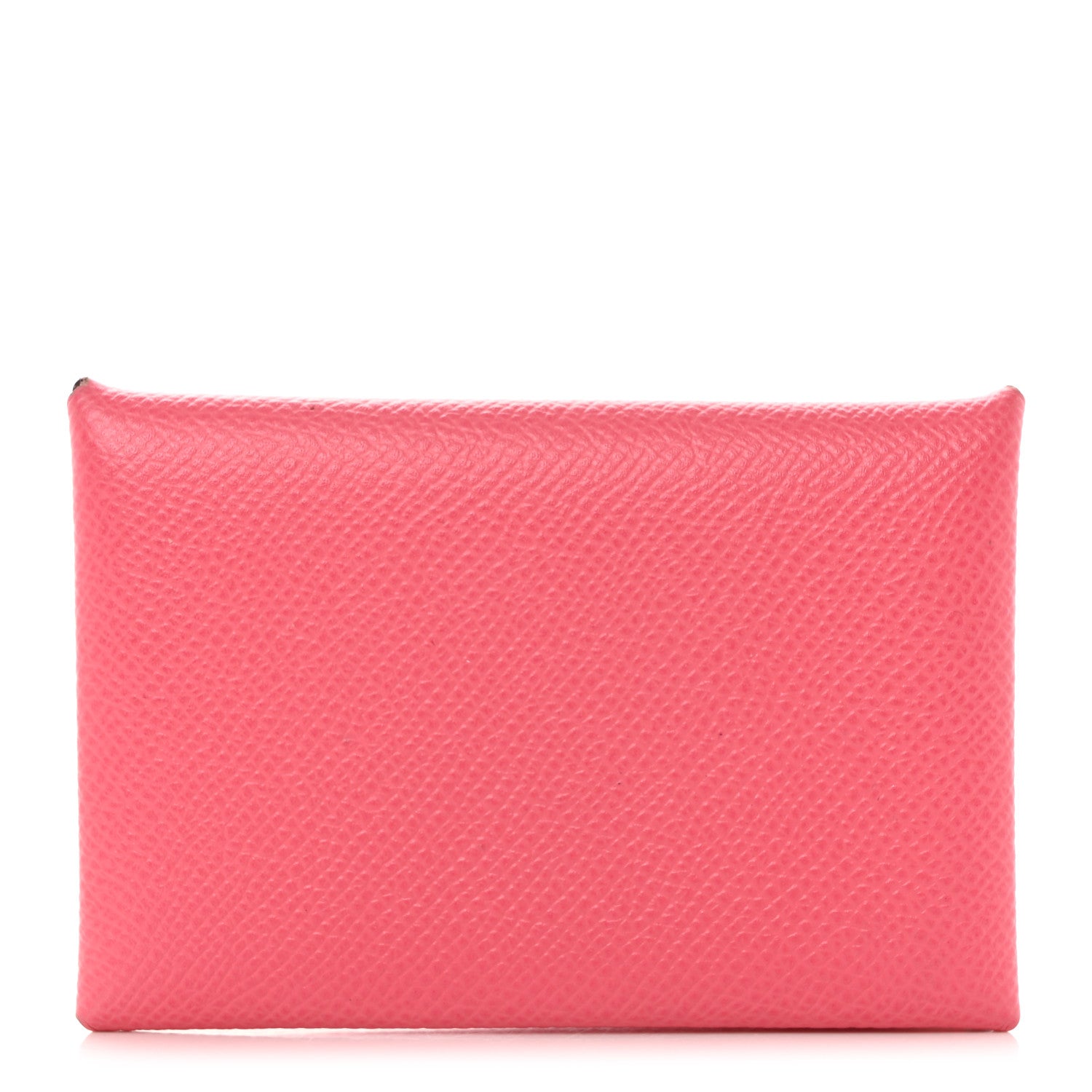Hermes Epsom Calvi Card Case Rose Azalee 1 of 6