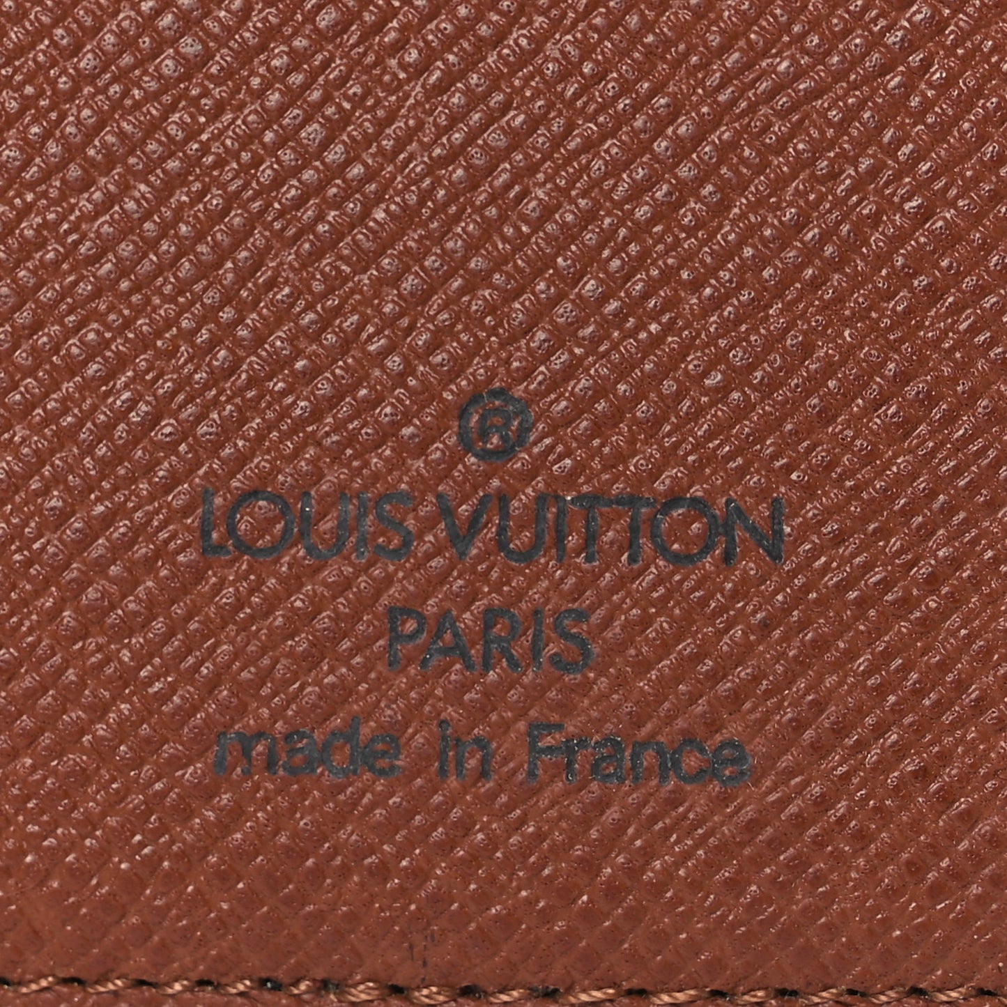 Monogram Pocket Organizer Card Holder
