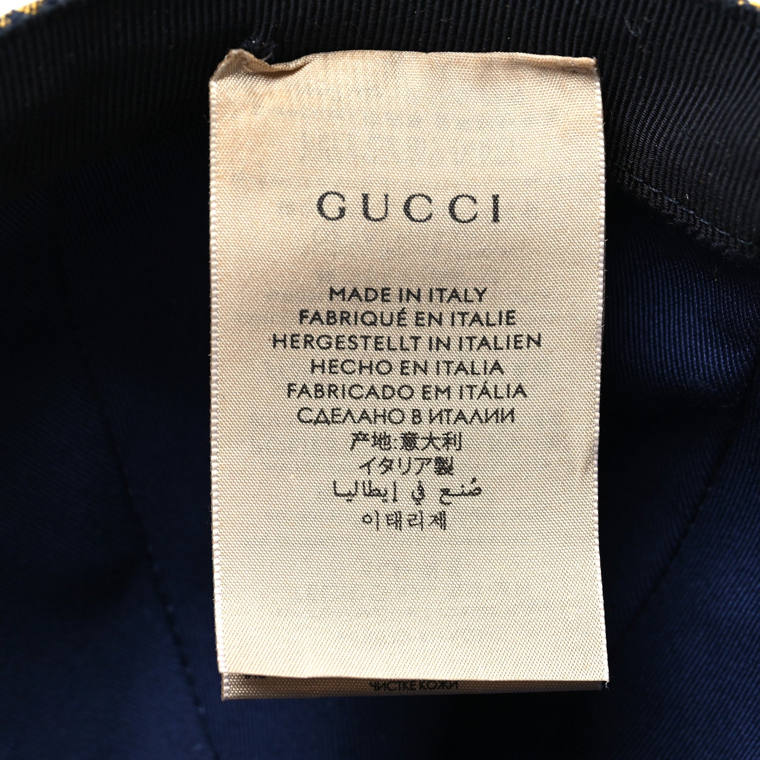 Gucci Monogram Multicolor Baseball Hat XL 60 Multicolor 8 of 8