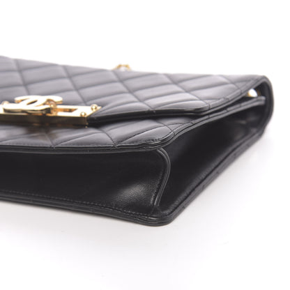 Chanel Lambskin Quilted Medium Golden Class Flap Black 9 of 11